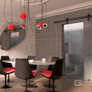 LOFT PURE GLASS — szklane drzwi przesuwne bez wiercenia