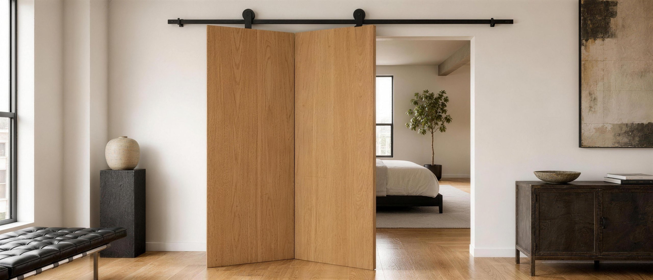 LOFT FOLD Drzwi przesuwne składane