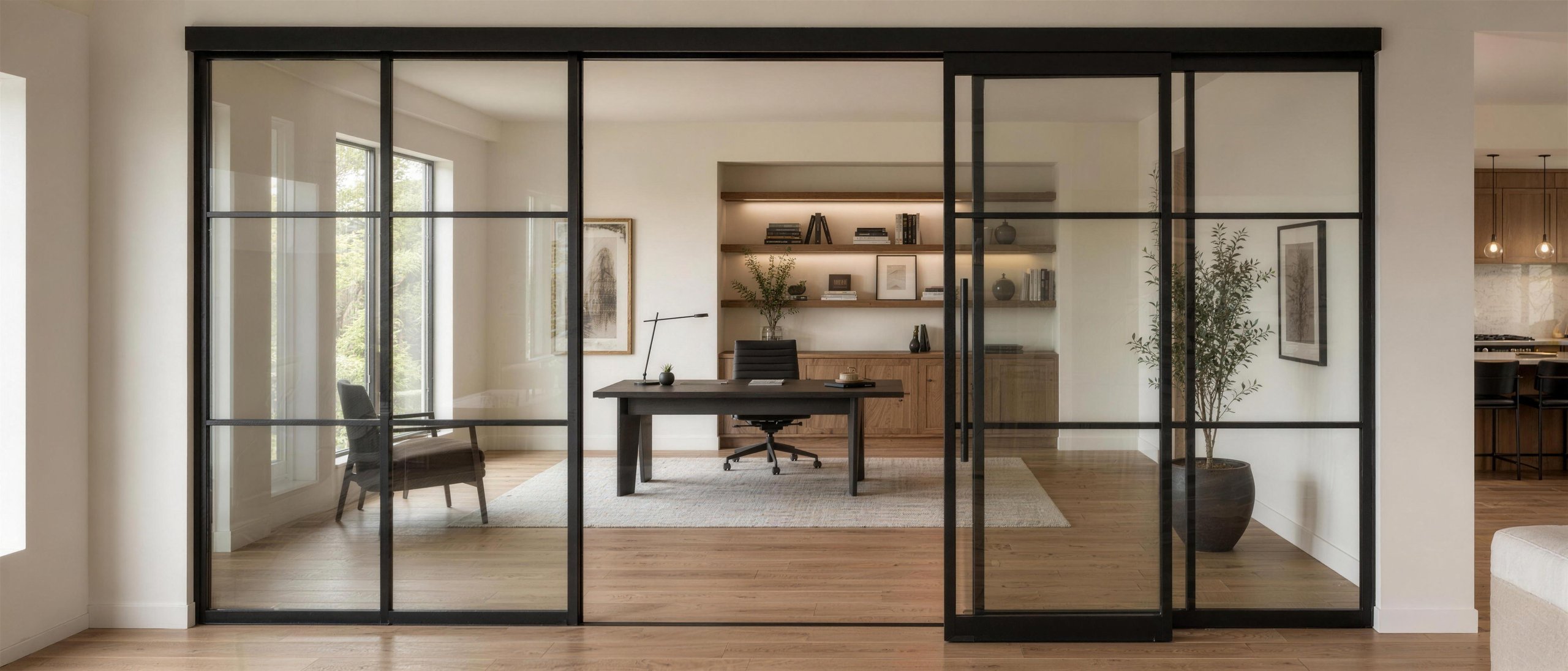 TWIN WALL GLASS — ścianki szklane loft